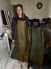 AJRAK linen by linen 2 piece set MF0086